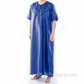 Ikaf Omani -Stil Langarm muslimische männliche Kleid